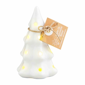White Tree Light Up Sitter Decorative Mirror,Home Decor Mirror