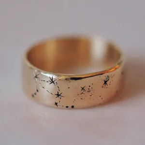 Wide Written in the Stars Ring