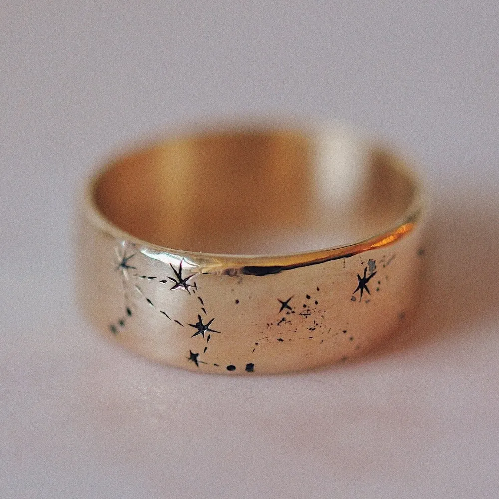 Wide Written in the Stars Ring