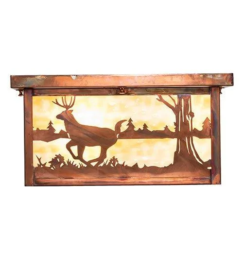 Wildlife Square Flushmount