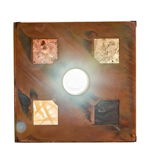 Wildlife Square Flushmount