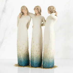Willow Tree By My Side Figurine Decorative Mirror,Home Decor Mirror