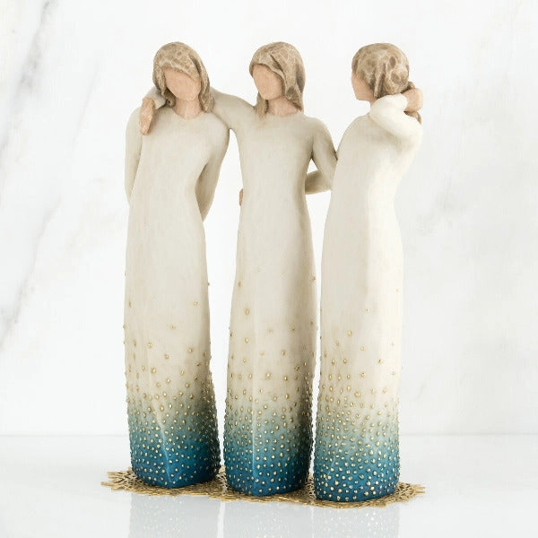 Willow Tree By My Side Figurine Decorative Mirror,Home Decor Mirror