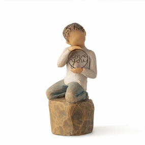 Willow Tree Love you too (lighter skin) Figurine Decorative Mirror,Home Decor Mirror