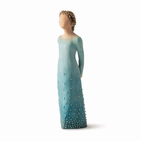Willow Tree Radiance Woman FigurineBeige Skin Tone, 7.5" Decorative Mirror,Home Decor Mirror