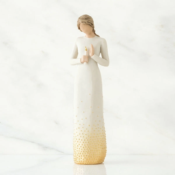 Willow Tree Vigil Figurine Decorative Mirror,Home Decor Mirror