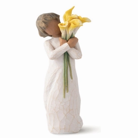 Willow Tree With Gratitude Figurine Decorative Mirror,Home Decor Mirror