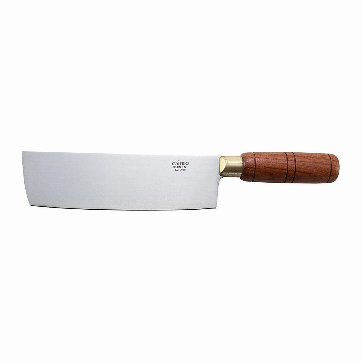 Winco KC-201R Chinese Cleaver w/ Wooden Handle, 7" Food Storage,Food Containers