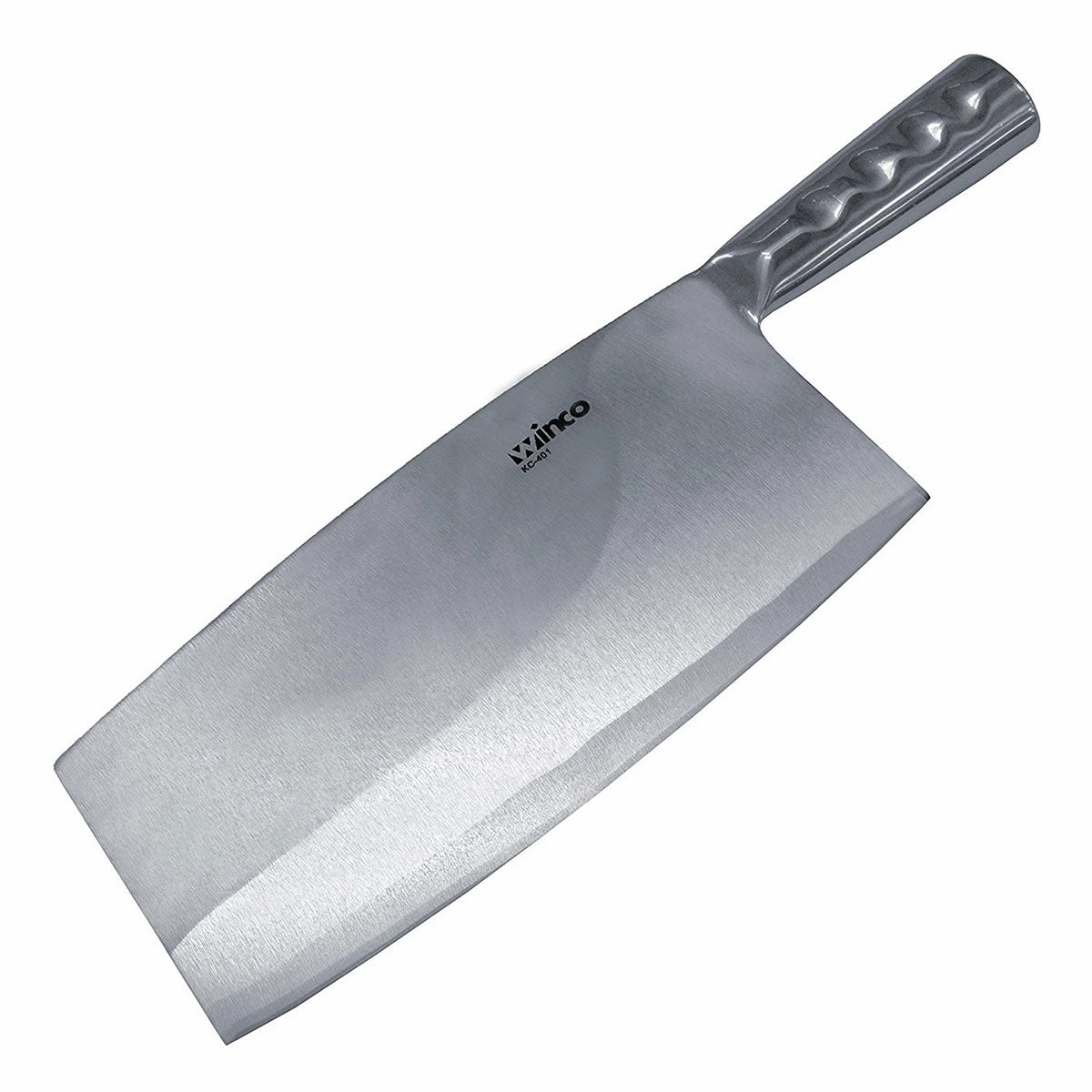 Winco KC-401 Chinese Cleaver w/ Steel Handle, 8-1/4" x 4" Blade Food Storage,Food Containers