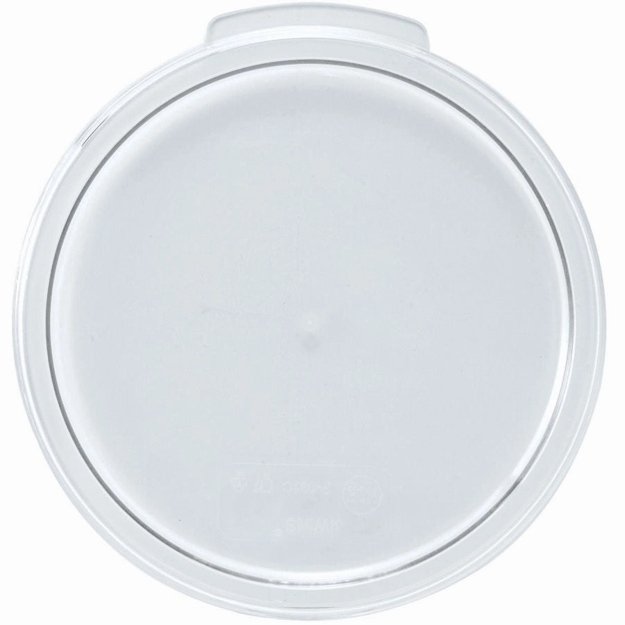 Winco Round Food Storage Cover for 2 & 4 Qt Containers, Translucent - PTRC-24C Figurines,Home Decor Statues