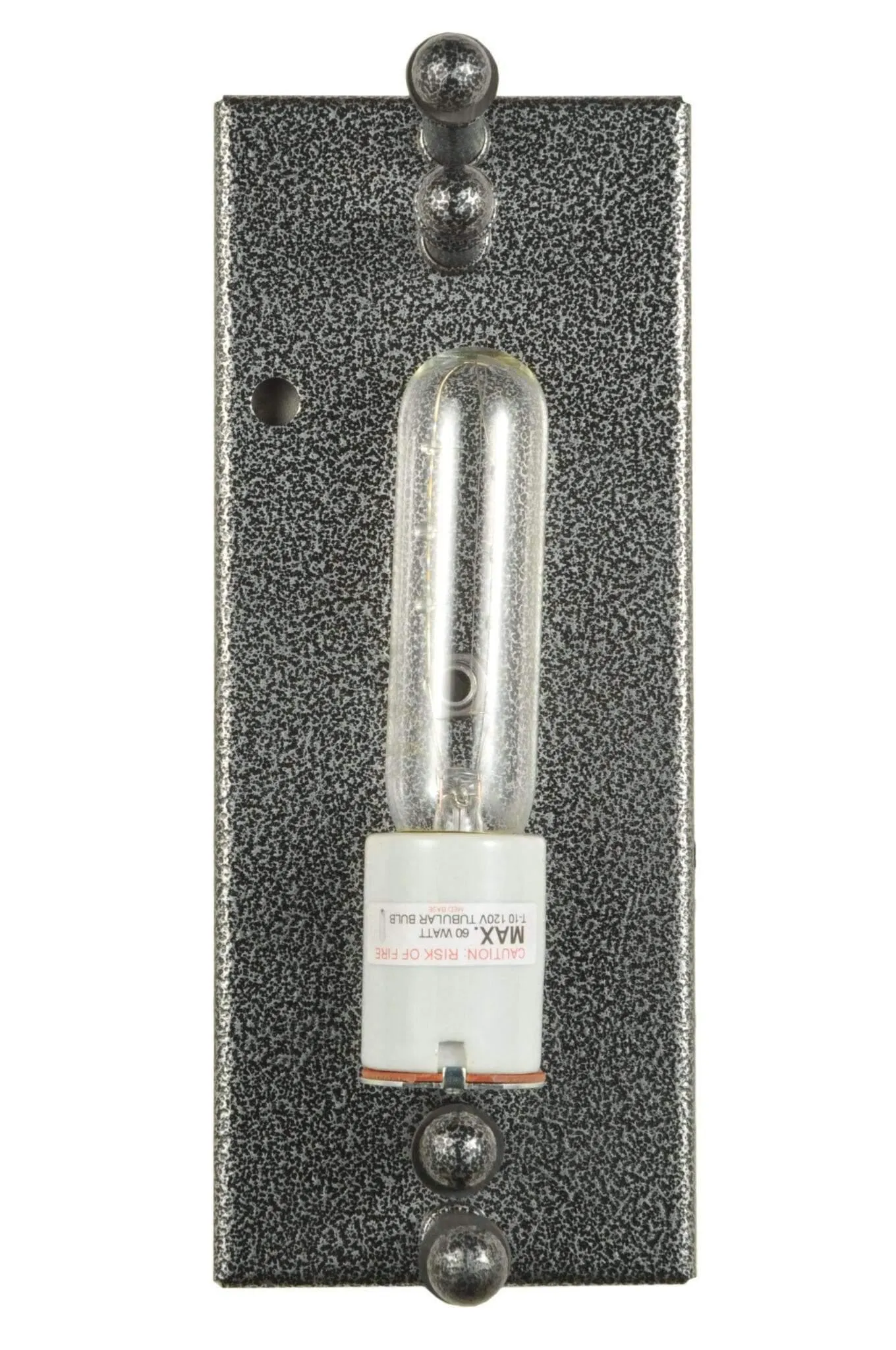 Winter White Glass Wall Sconce