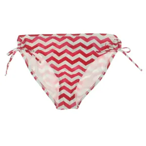 Womens Chevron Side Tie Swim Bottom Separates