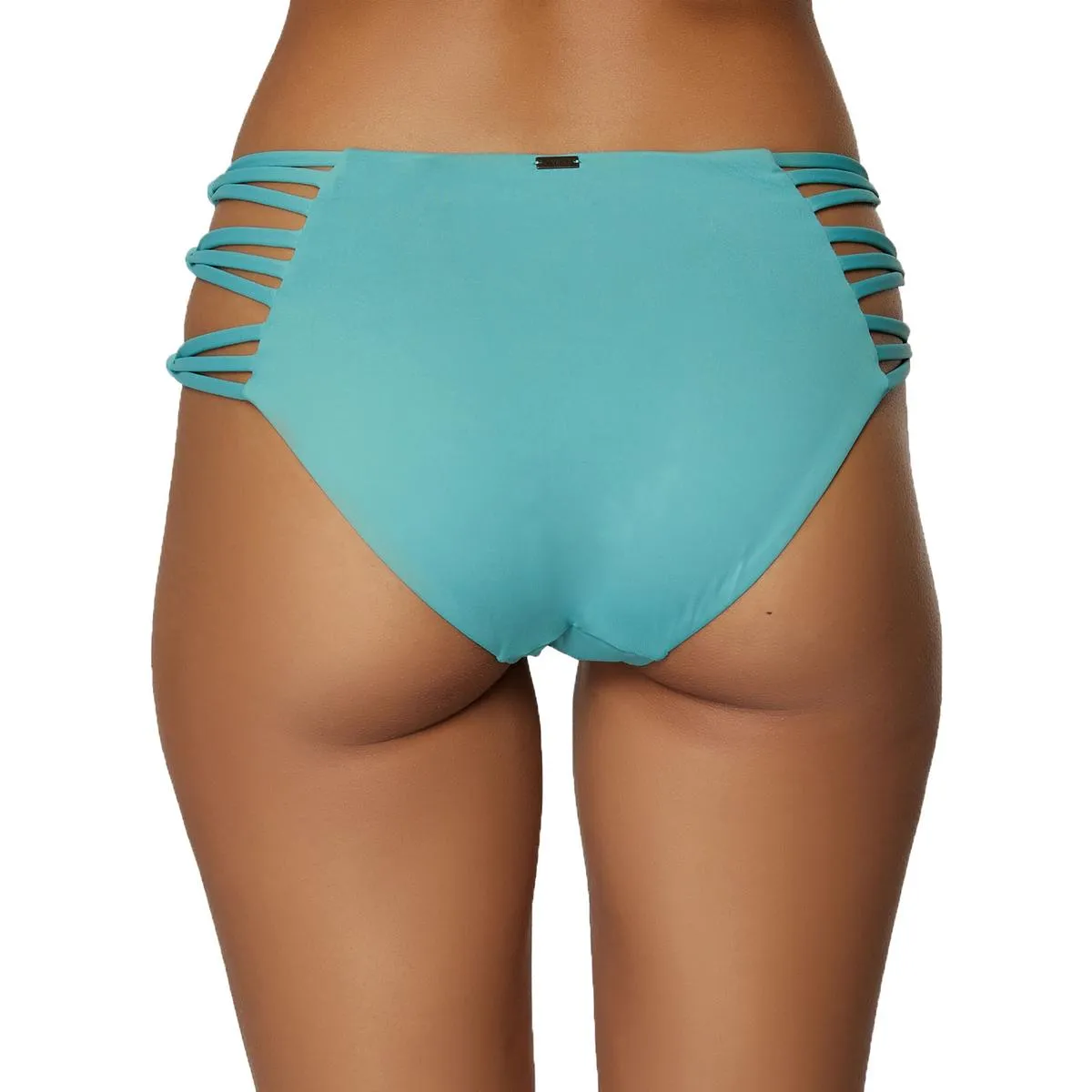Womens Cut-Out Strappy Swim Bottom Separates