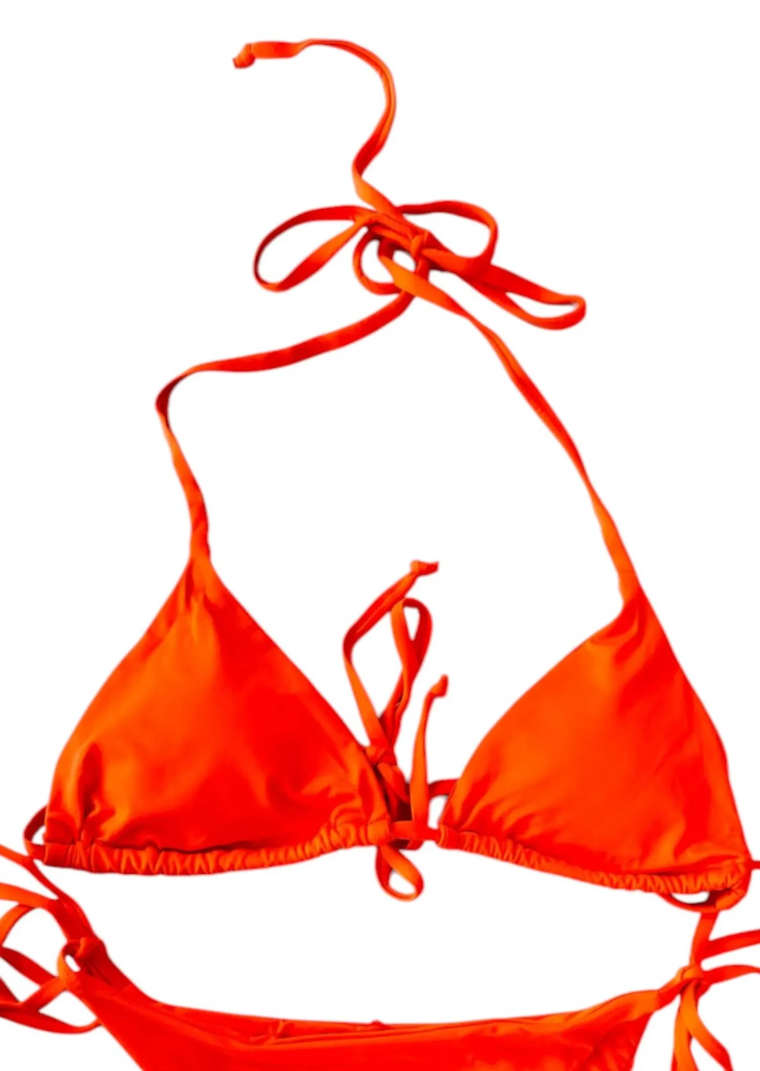Women's Mia Bikini Bottom In Orange