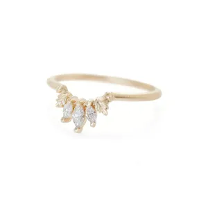 Wood Nymph Faye Marquise Diamond Band