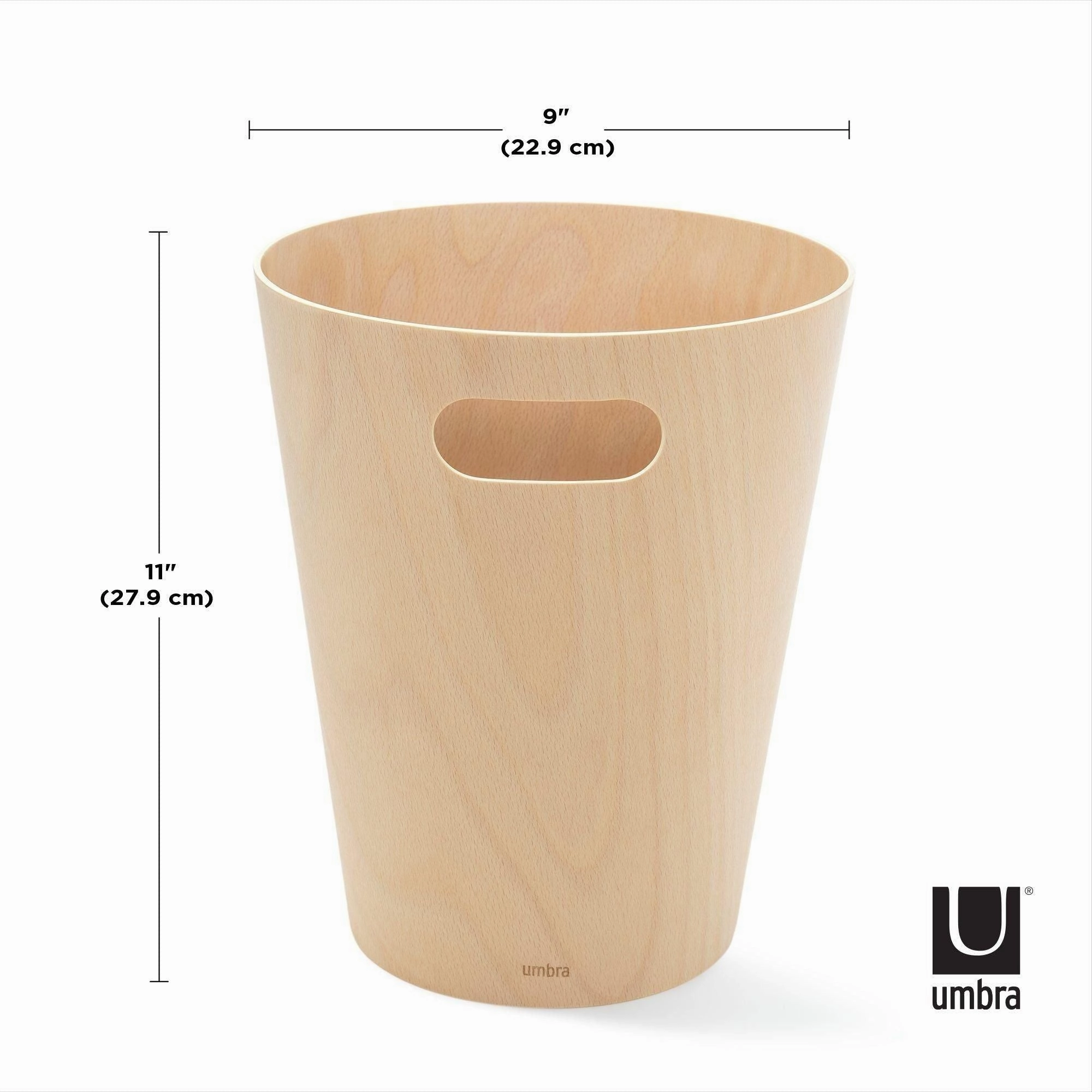 Woodrow Trash Can 2-Gallon (7.5L) Capacity