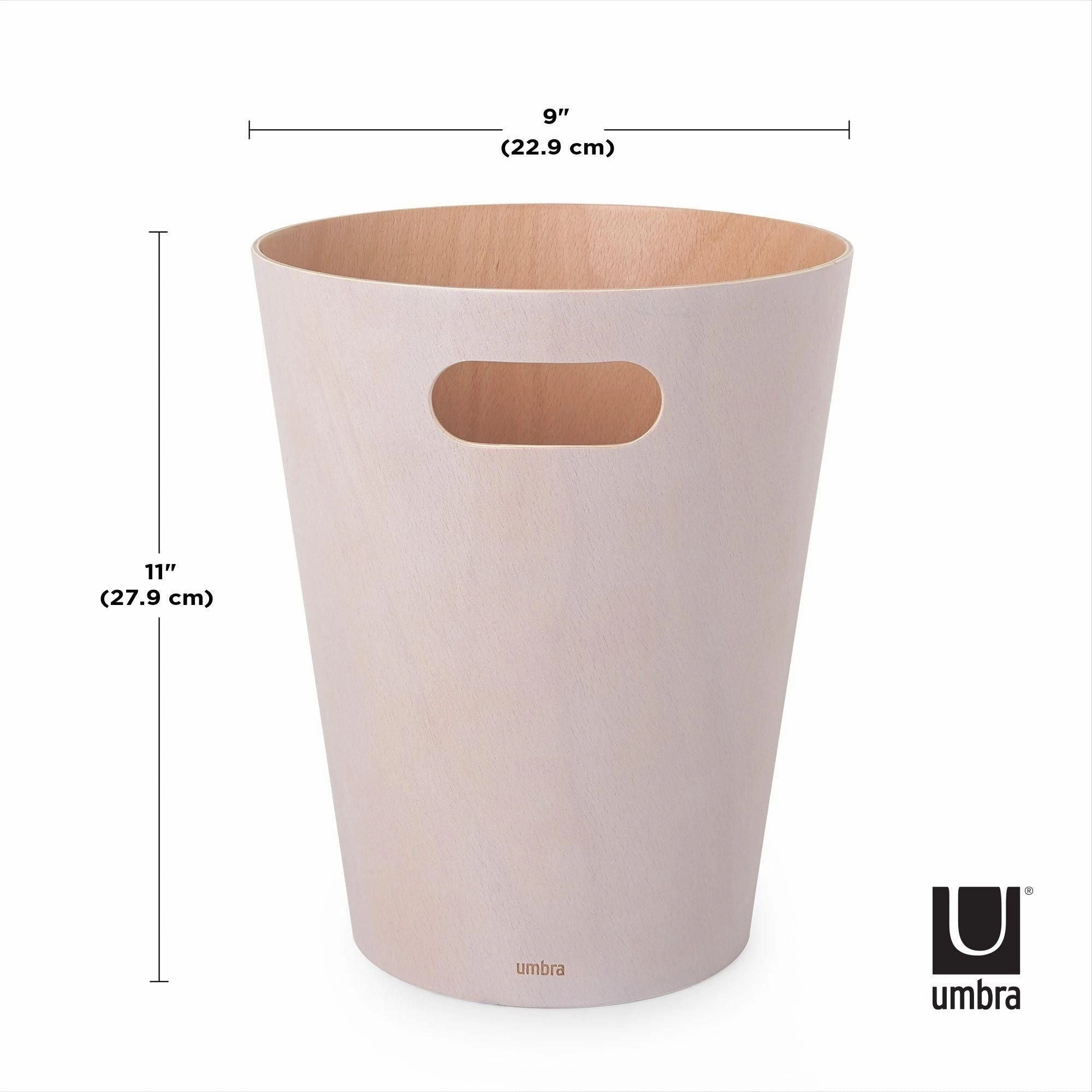 Woodrow Trash Can 2-Gallon (7.5L) Capacity