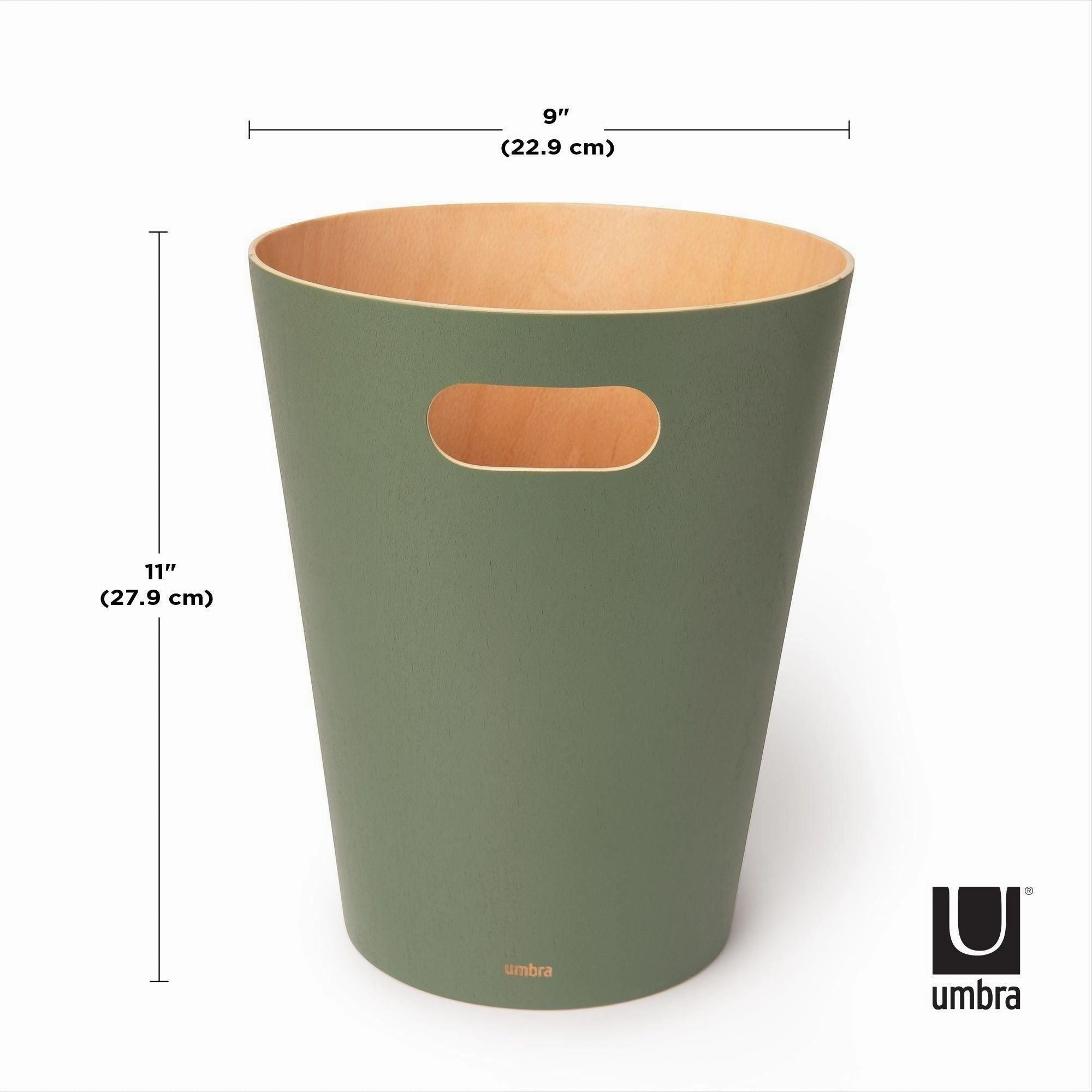 Woodrow Trash Can 2-Gallon (7.5L) Capacity