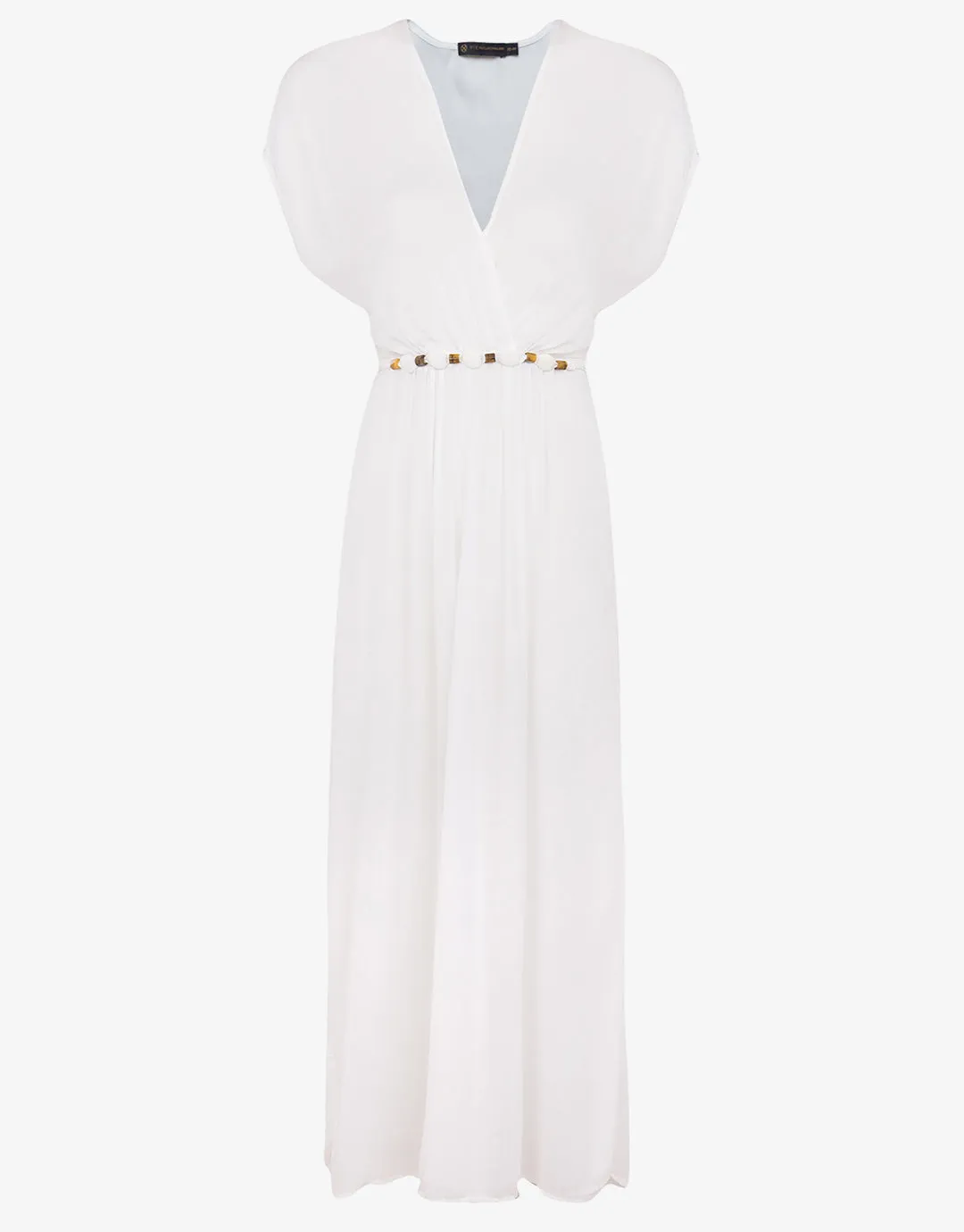 Yara Detail Long Cover Up - Off White