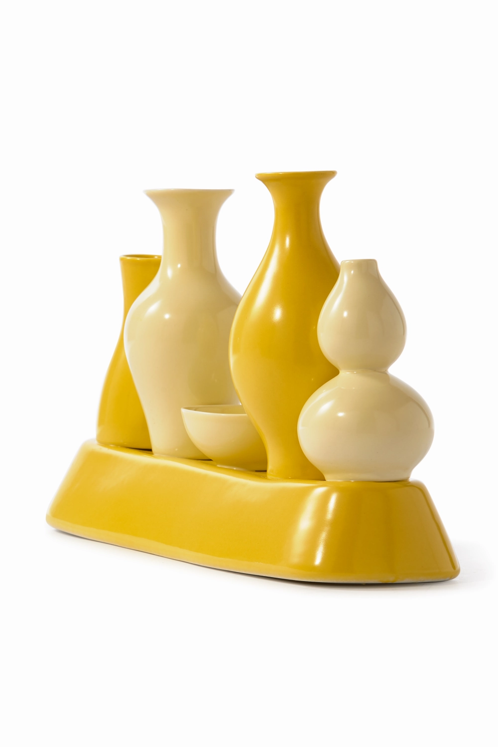 Yellow Glass Vase | Pols Potten Shanghai