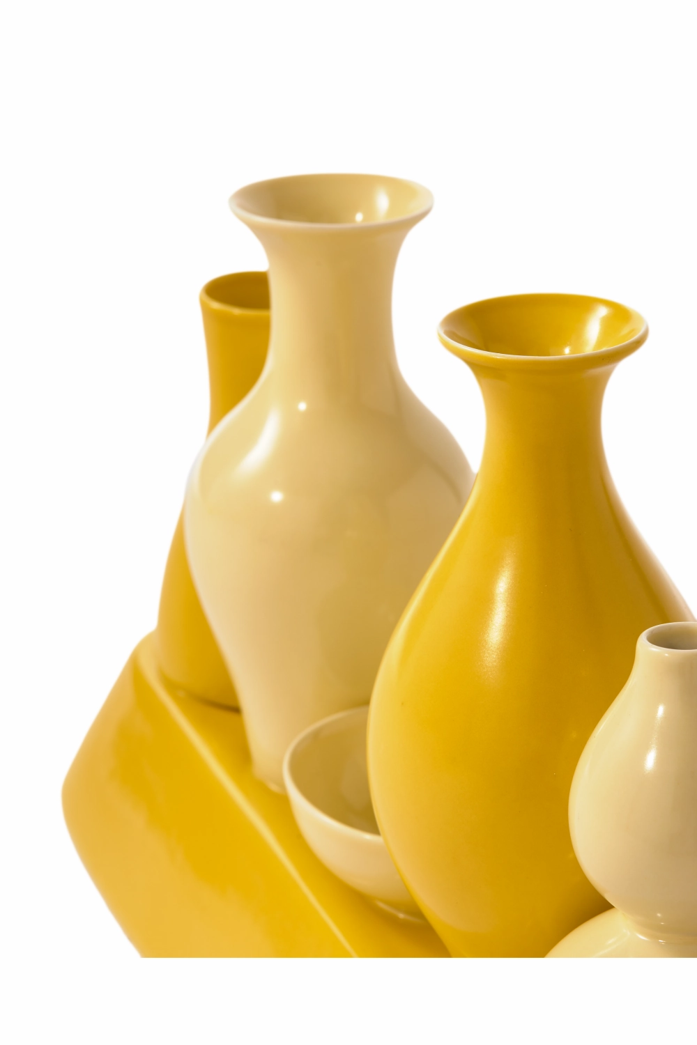 Yellow Glass Vase | Pols Potten Shanghai