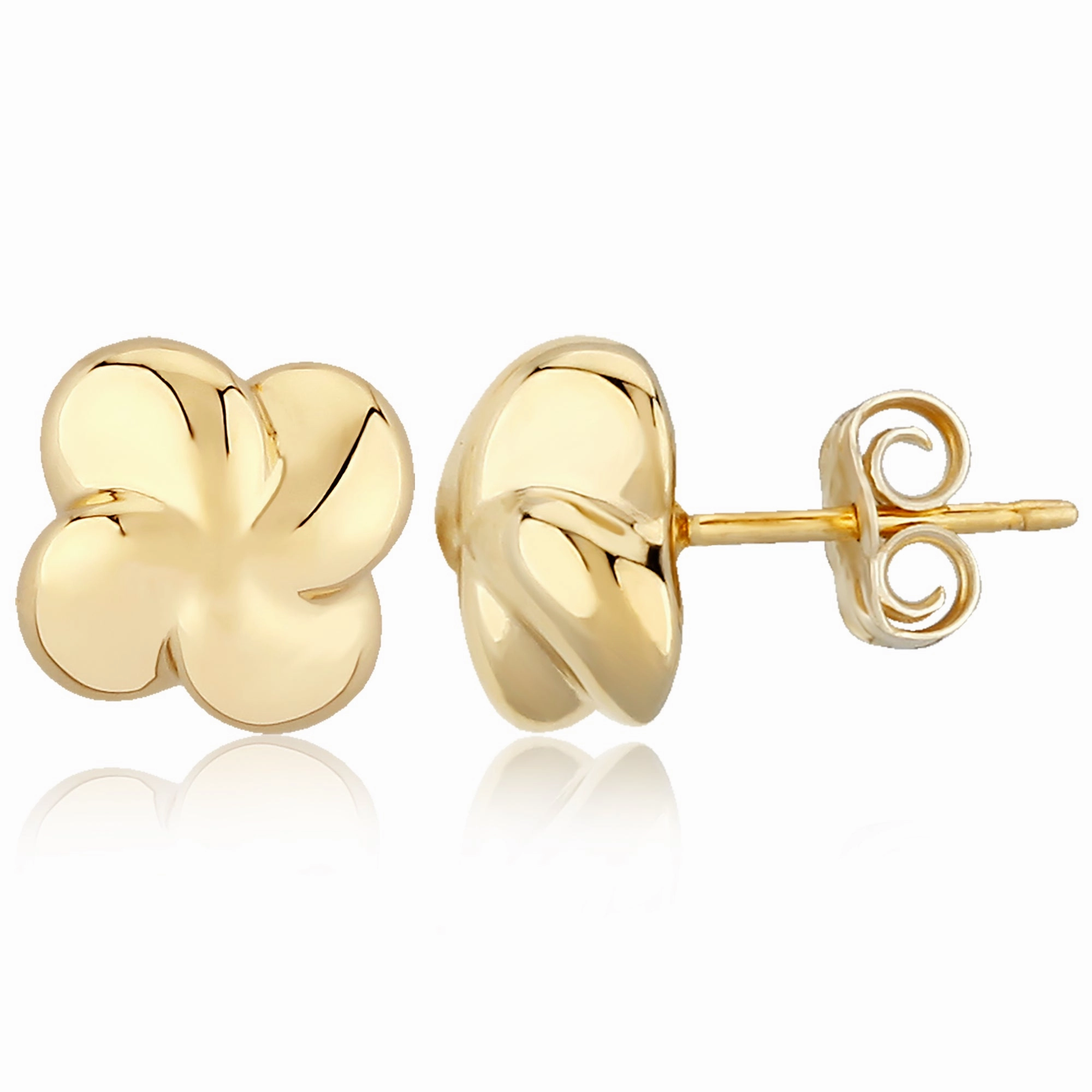 Yellow Gold Earrings