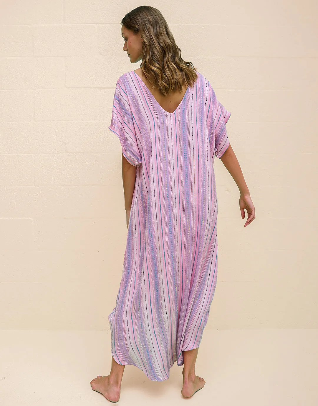 Yin-Yang Kaftan - Pink
