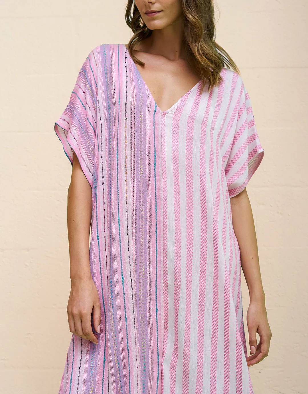 Yin-Yang Kaftan - Pink