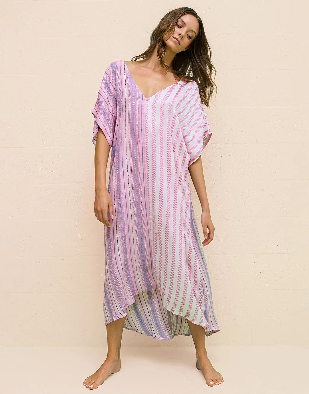 Yin-Yang Kaftan - Pink