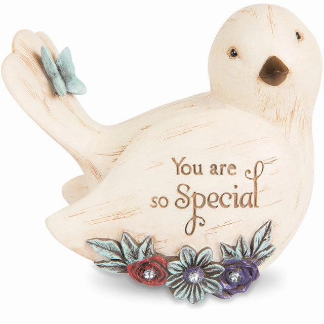 You are So Special Bird Figurine 3.5" Decorative Mirror,Home Decor Mirror