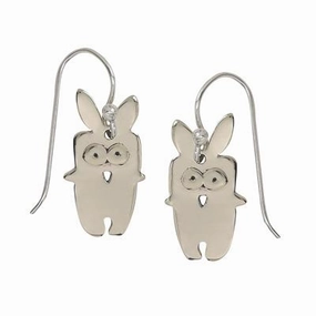 Zerborg Emoti Silver Earrings